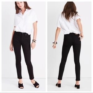 Madewell 9” high riser skinny skinny jeans size 30